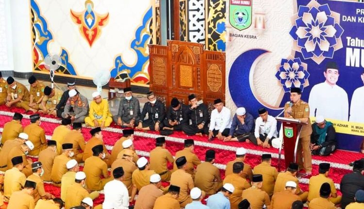 Peringati Tahun Baru Islam Ribuan ASN Di Tanbu Gelar Zikir Dan Doa