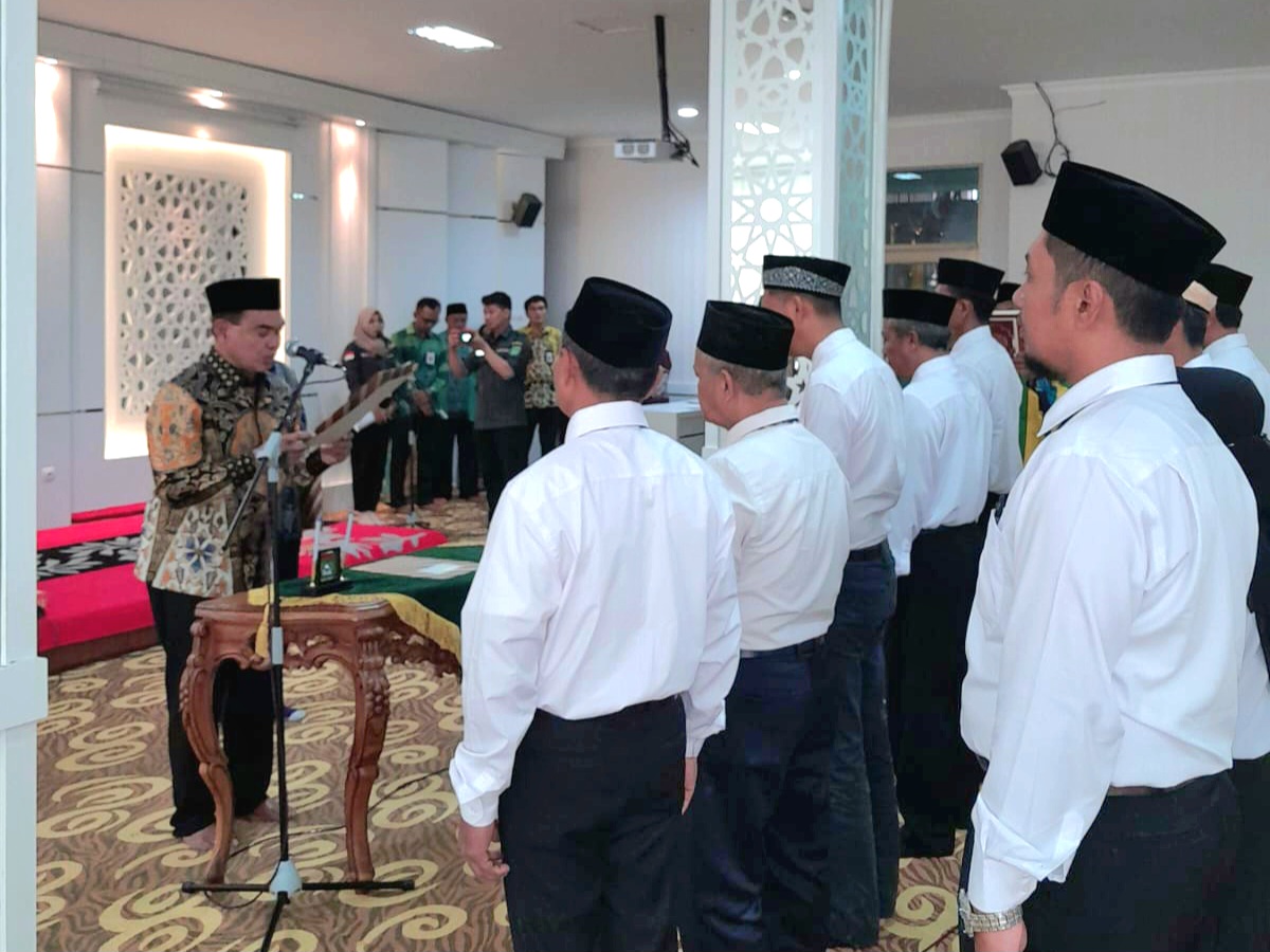 Bupati Zairullah Lantik Anggota Bpd Desa Hidayah Makmur Lugas Nusantara