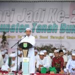 Perayaan HUT Tanbu Ke-21, Bupati Zairullah Unggulkan SDSM dan Gerakan Cuci Kaki Ibu