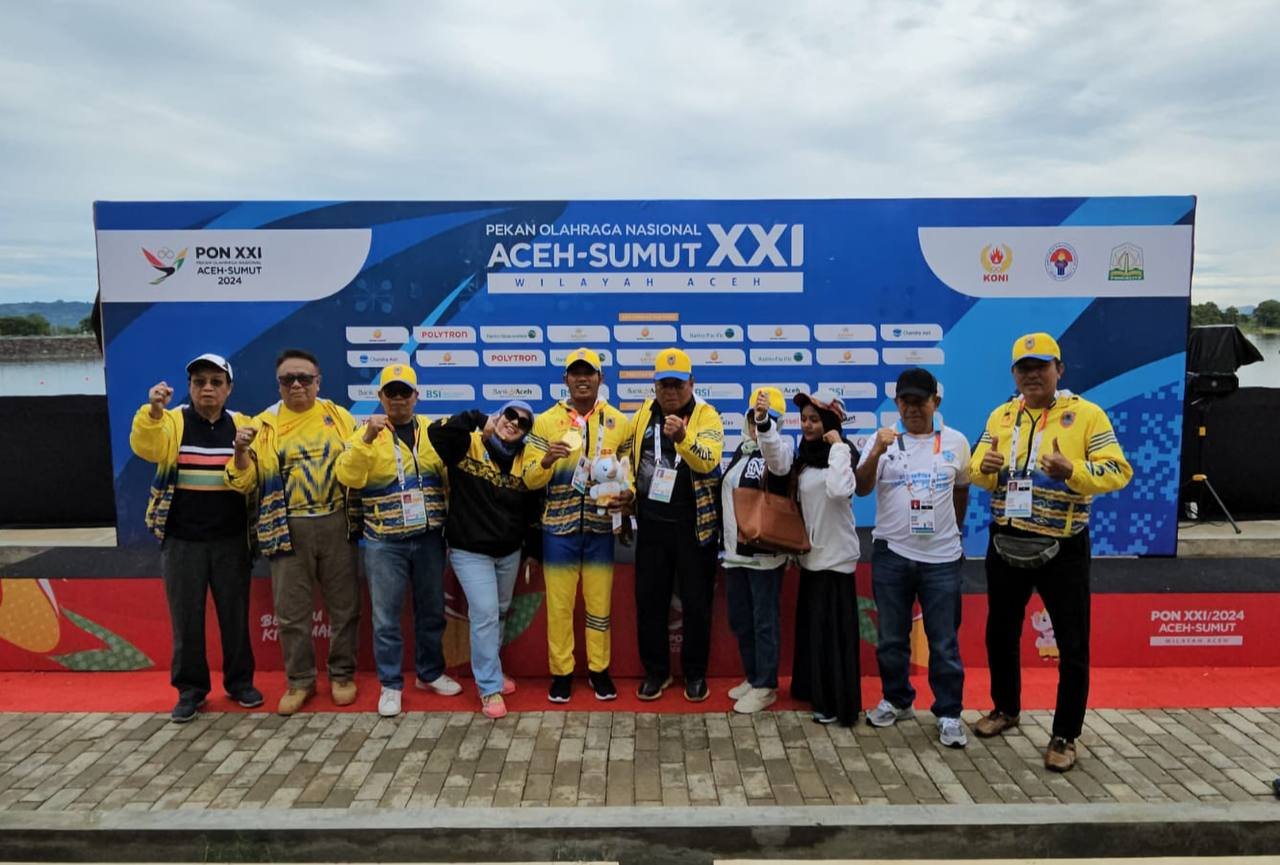 Tim Dayung Kalsel Tambah Perolehan Medali Emas Kalsel di PON XXI 2024
