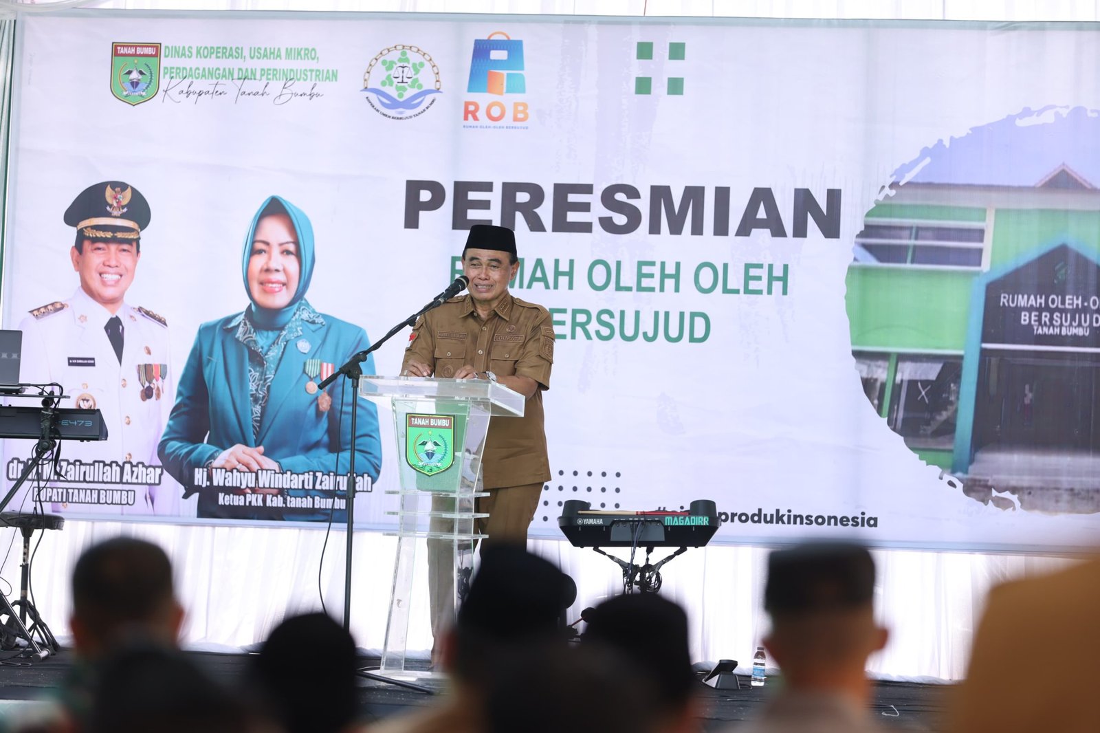 Bupati Zairullah Azhar Resmikan Rumah Oleh-oleh Bersujud Khas Tanah Bumbu