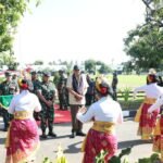 Tinjau Rindam IX/Udayana, Menhan : Rindam adalah Tulang Punggung Kekuatan Pertahanan