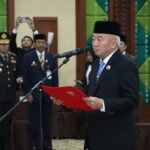 Lantik Sekdaprov dan Rotasi Pimpinan Tinggi Pratama, Gubernur Muhidin : Pegang Teguh Integritas Tunjukkan Kinerja Terbaik