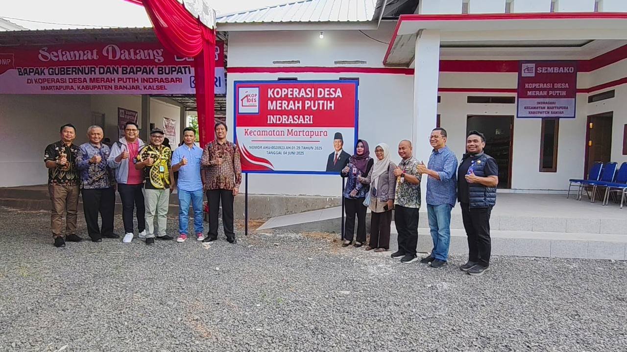 Koperasi Desa Merah Putih Siap Diluncurkan Serentak, Kalsel Jadi Lokasi Percontohan Nasional