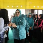 Ketua TP PKK Andi Irmayani Apresiasi Desa Pematang Ulin Ikuti Lomba PHBS Tingkat Kalsel
