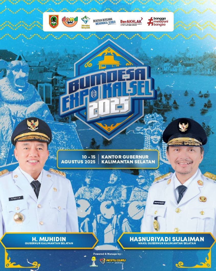 BUMDesa Expo 2025 Digelar di Perkantoran Gubernur Kalsel, 11 Kabupaten Tampilkan Produk Unggulan Desa