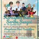 Karasmin Banua Seribu Sungai dan Pergelaran Seni Nusantara Meriahkan Hari Jadi Ke-75 Kalsel dan HUT Ke-80 RI
