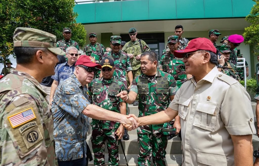 Menhan RI Tinjau Latihan Super Garuda Shield 2025, Tingkatkan Kerja Sama Militer dengan Negara Sahabat