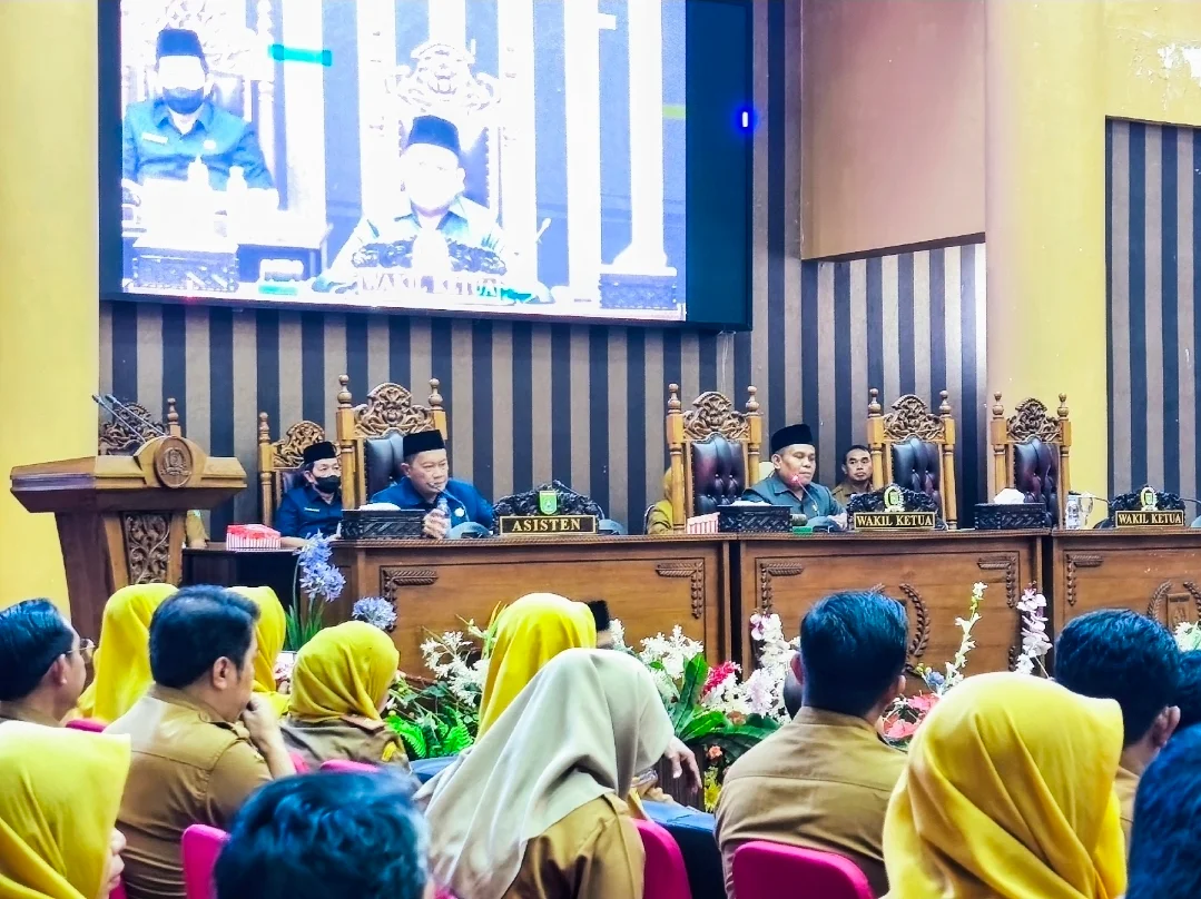 DPRD Tanah Bumbu Gelar Rapat Paripurna Jawaban Bupati atas Pemandangan Umum Fraksi-fraksi terhadap RAPBD 2026