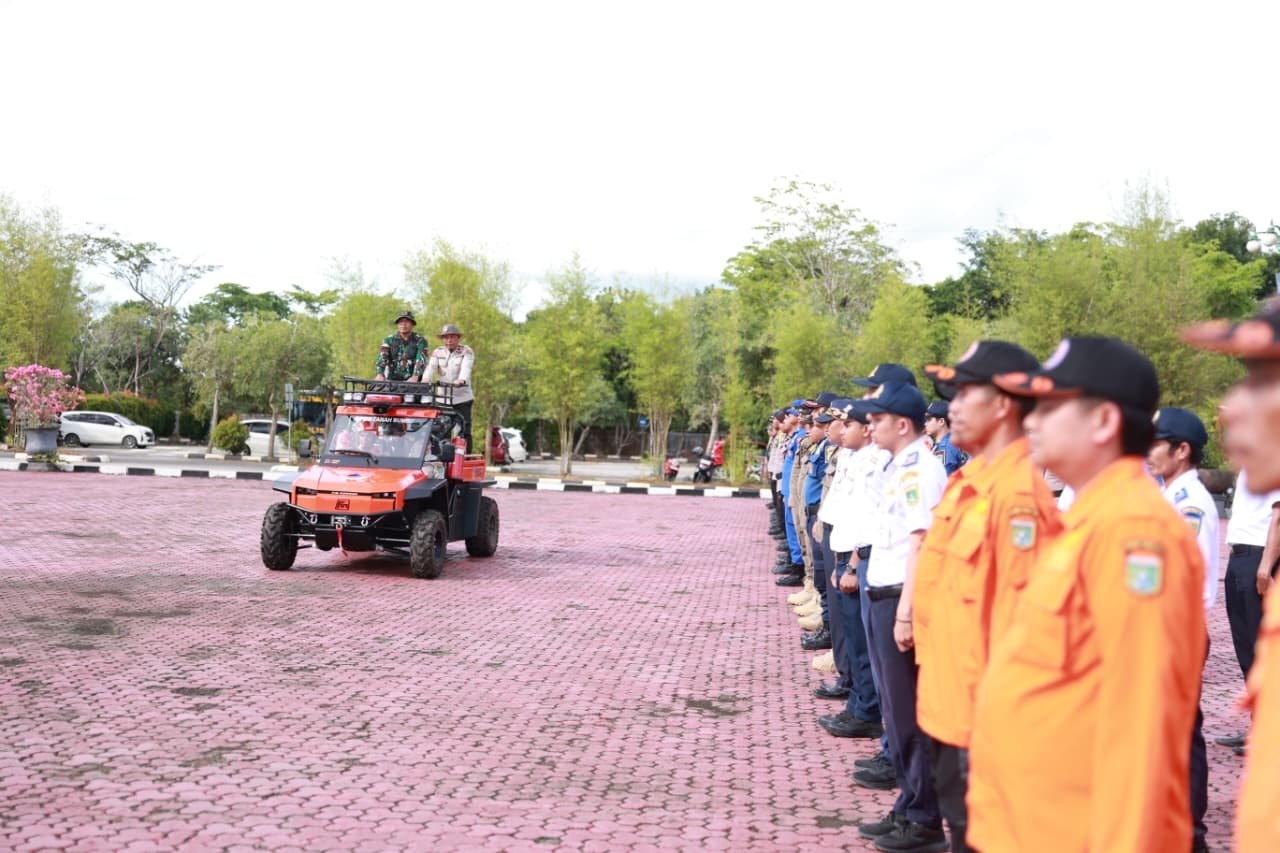 Pemkab Tanah Bumbu Gelar Apel Kesiapsiagaan Bencana Hidrometeorologi 2025