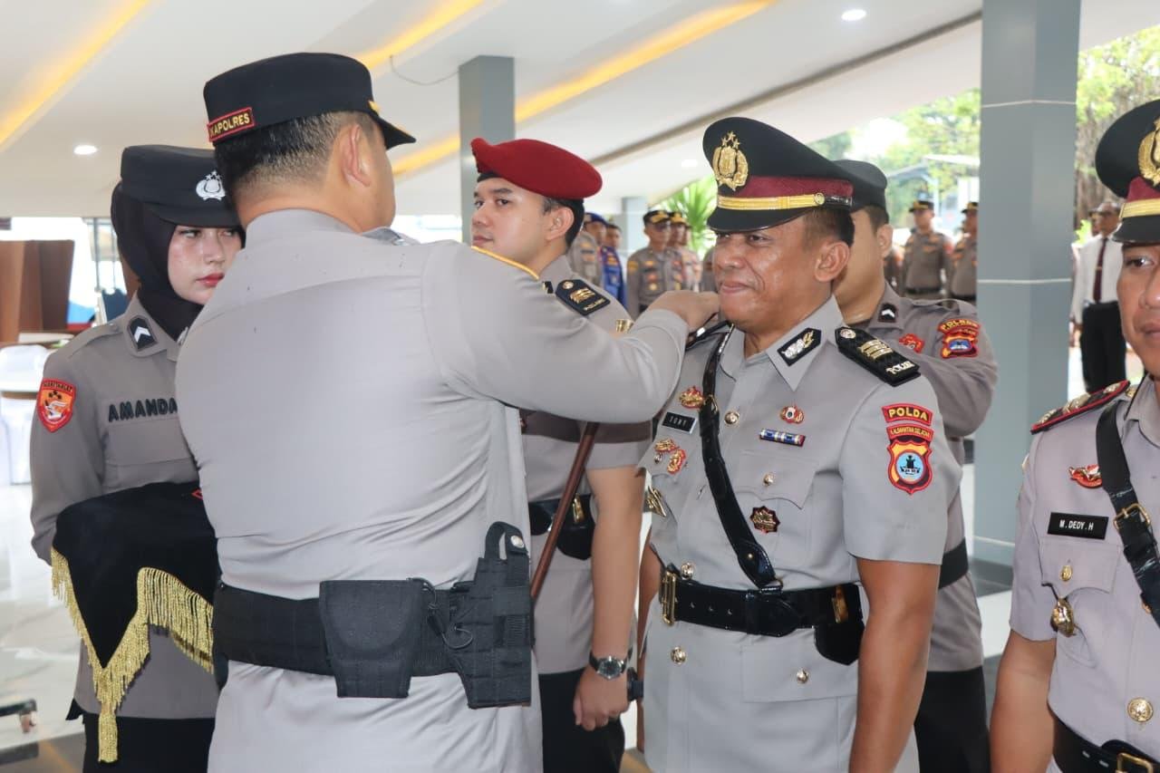 Mutasi Jabatan Bergulir, Kapolres Tanah Bumbu Pimpin Sertijab Pejabat dan Kapolsek