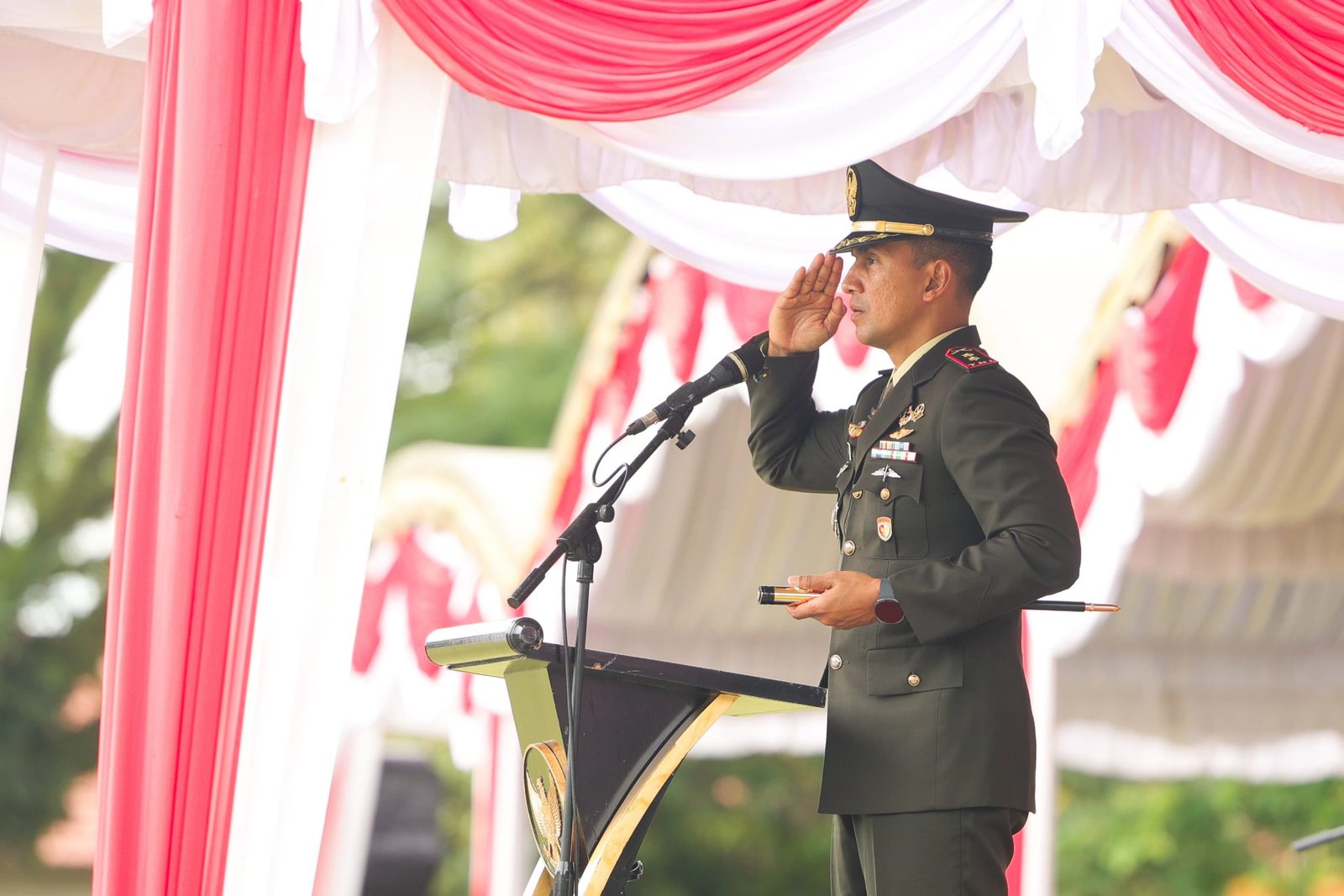 Pemkab Tanah Bumbu Tegaskan Semangat BerAKSI Pada Momen Upacara Hari Pahlawan 7 Februari Ke-80