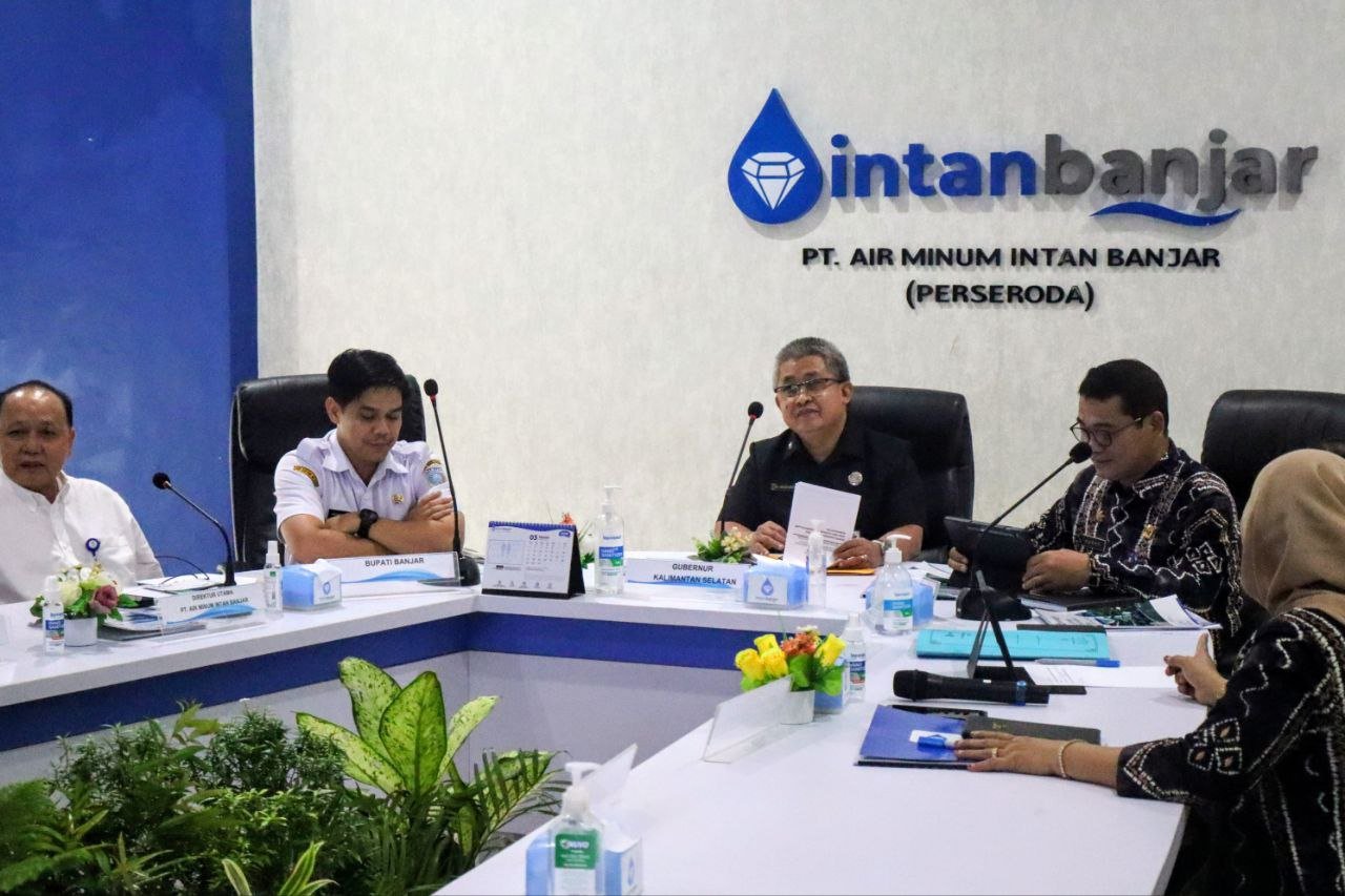 Gubernur Kalsel Tekankan Peran Strategis PT Air Minum Intan Banjar dalam Peningkatan Layanan Publik