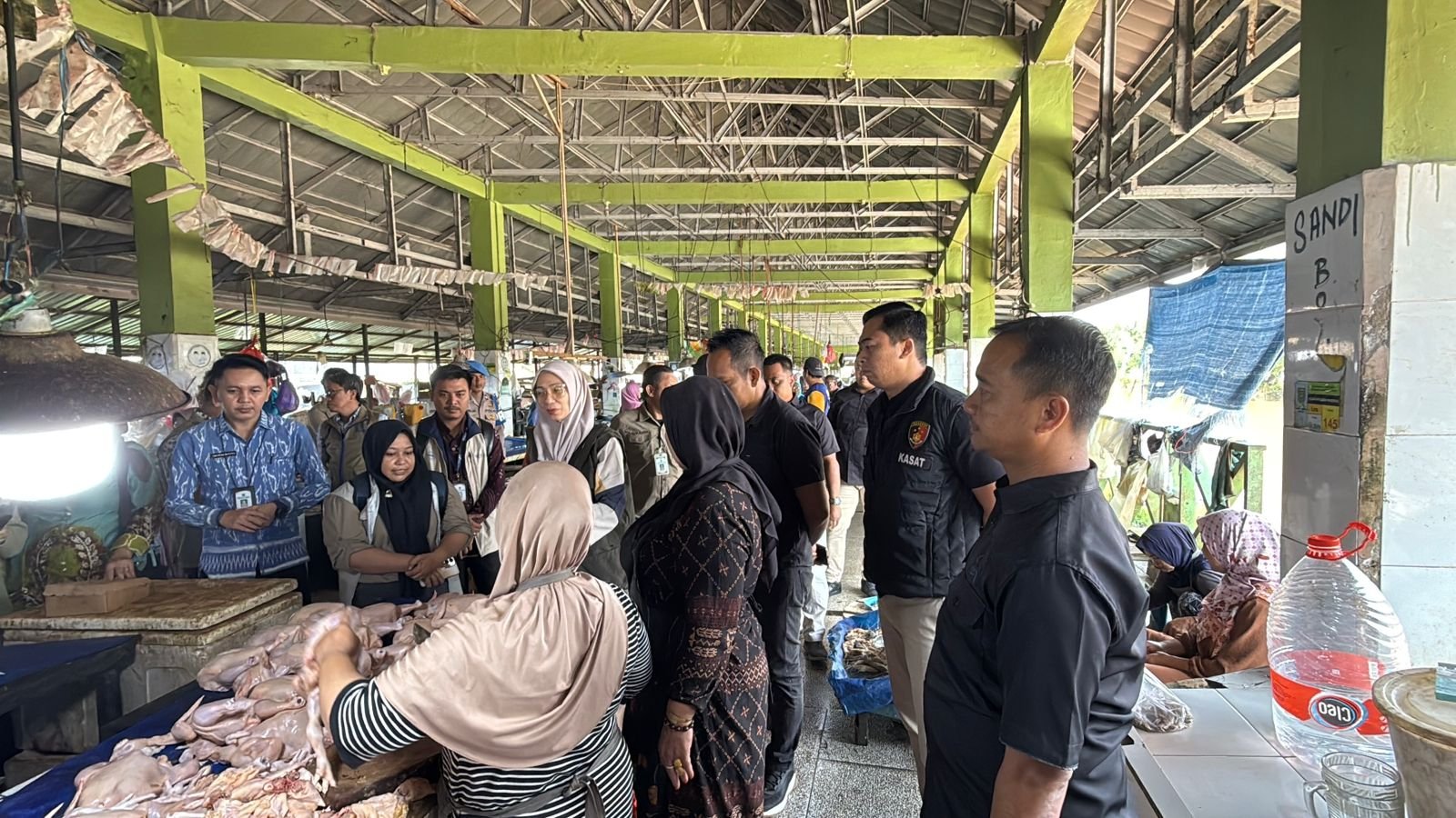 Satgas Pangan Polres Tanah Bumbu dan Bapannas RI Cek Stabilitas Harga Sembako Jelang Ramadhan