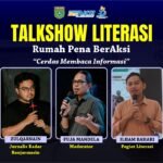 Ratusan Peserta dari Puluhan Komunitas Siap Hadiri Talkshow Literasi Rumah Pena BerAksi
