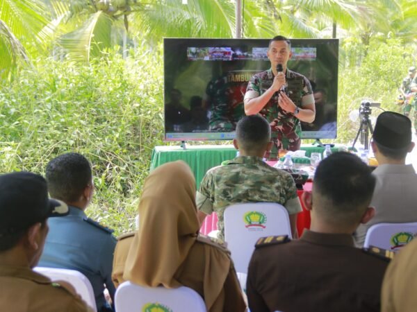 Ground Breaking Jembatan Garuda, TNI Dorong Percepatan Infrastruktur di Tanah Bumbu