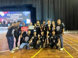 Tim ORADO Tanah Bumbu Juara Kejurprov Domino Kalsel, Tumbangkan Kabupaten Banjar 2-0