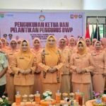 Yetty Tri Rahayu Syaikul Ansari Resmi Dikukuhkan sebagai Ketua DWP Unit Satpol PP & Damkar Tanah Bumbu