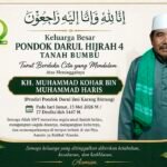 Guru Kohar Wafat, Keluarga Besar Pondok Darul Hijrah 4 Sampaikan Duka Mendalam