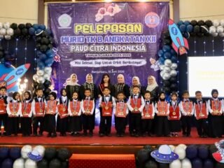 PAUD Citra Indonesia Lepas 60 Siswa TK B Angkatan XII, Siap Melangkah ke Jenjang Pendidikan Berikutnya