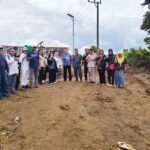 Gabungan Komisi DPRD Tanah Bumbu Monitoring Pembangunan Jembatan Batulaki