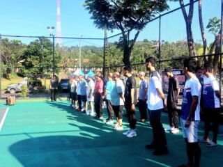 Sambut Hari Bhayangkara ke-80, Polres Tanah Bumbu Gelar Turnamen Tenis Kapolres Cup 2026