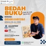 Perkuat Budaya Literasi, Dispersip Kalsel Gelar Bedah Buku Bersama Brian Khrisna