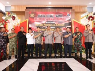 Bupati Tanah Bumbu Sambut Kapolres Baru, Tegaskan Komitmen Perkuat Sinergi Jaga Kondusivitas Daerah