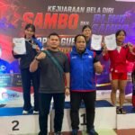 Atlet Pelajar Kalsel Tampil Gemilang, Empat Emas Diraih pada Kejurnas Sambo Sumsel