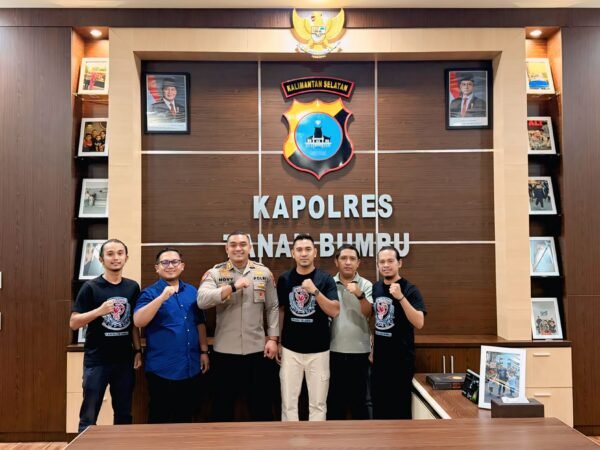Perkuat Sinergi, ORADO Tanah Bumbu Jalin Silaturahmi dengan Kapolres