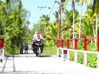 Jembatan Garuda Rampung 100 Persen, Warga Desa Tanete Nikmati Akses Baru yang Lebih Aman
