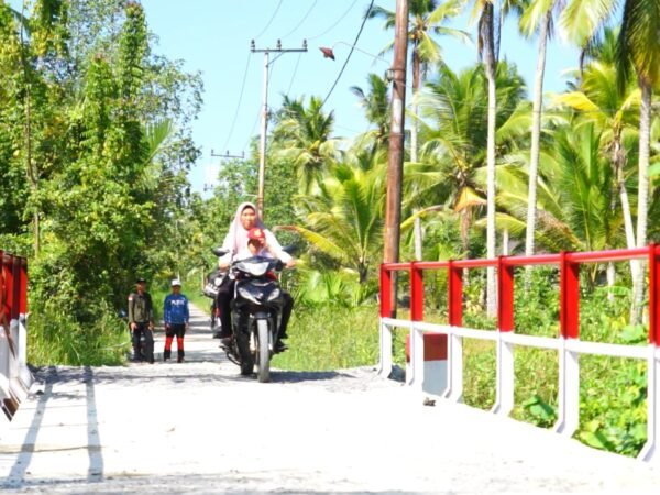 Jembatan Garuda Rampung 100 Persen, Warga Desa Tanete Nikmati Akses Baru yang Lebih Aman