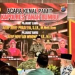 Ketua DPRD Tanah Bumbu Apresiasi Pengabdian AKBP Arief Prasetya di Acara Kenal Pamit
