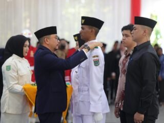 Bupati Andi Rudi Latif Kukuhkan Paskibraka Angkatan 23 Tanah Bumbu Tahun 2026