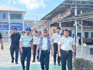 Kakanwil Tinjau Langsung Pembinaan dan Layanan Pemasyarakatan di Lapas Batulicin