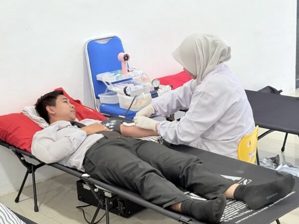Isi Kemerdekaan dengan Aksi Kemanusiaan, Lapas dan Imigrasi Batulicin Gelar Donor Darah