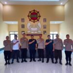 Bangun Kolaborasi Pengamanan, Lapas Batulicin Sambangi Mako Brimob Tanah Bumbu