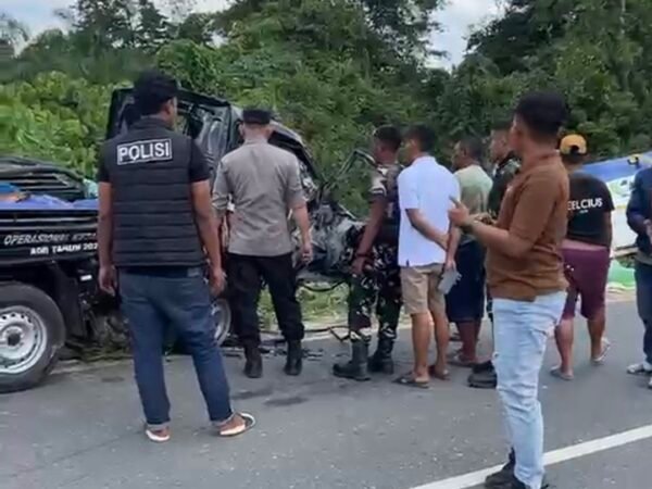 Innalillah! Enam Orang Tewas dalam Tabrakan Maut di Jalan Alternatif Batulicin–Banjarbaru