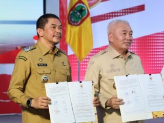 Bupati Andi Rudi Latif Dapat Apresiasi Gubernur Kalsel, Dukung Penerangan Jalur Batulicin-Banjarbaru