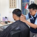 Barbershop Lapas Batulicin Hadirkan Beragam Model Potongan untuk Jaga Kerapian