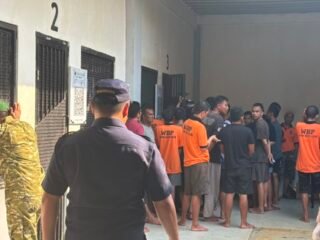Lapas Batulicin Perkuat Pengawasan, 56 Warga Binaan Jalani Tes Urine