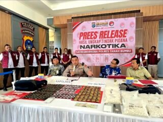Polres Tanah Bumbu Ungkap Peredaran 'Vape Getar', 127 Cartridge Berisi Etomidate Diamankan
