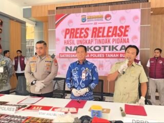 Ratusan Warga Terselamatkan, DPRD Tanah Bumbu Apresiasi Kinerja Polres Ungkap Kasus Narkotika