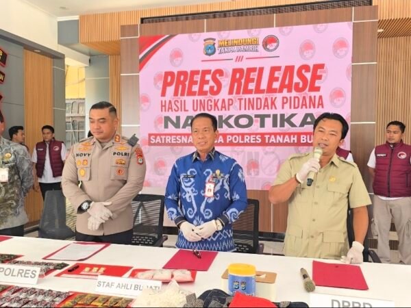 Ratusan Warga Terselamatkan, DPRD Tanah Bumbu Apresiasi Kinerja Polres Ungkap Kasus Narkotika