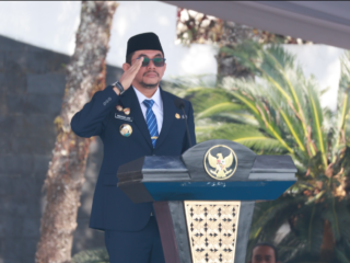 Bupati Andi Rudi Latif Pimpin Upacara Hari Kesaktian Pancasila di Tanah Bumbu