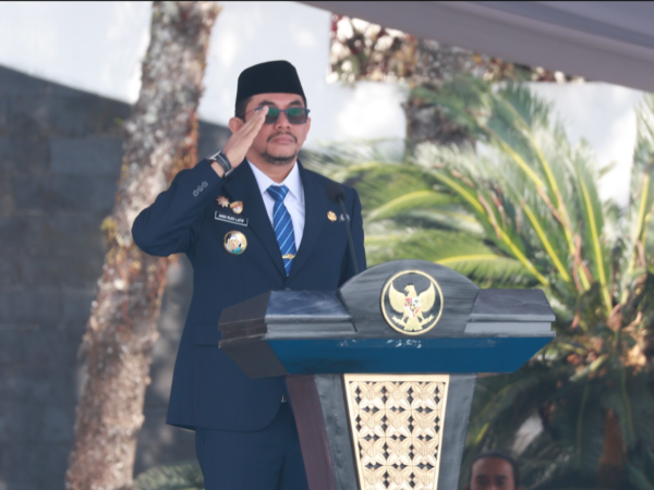 Bupati Andi Rudi Latif Pimpin Upacara Hari Kesaktian Pancasila di Tanah Bumbu