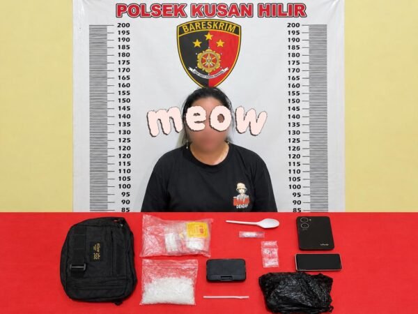 Perempuan 33 Tahun di Kusan Hilir Diamankan, Polisi Temukan Sabu 50,06 Gram